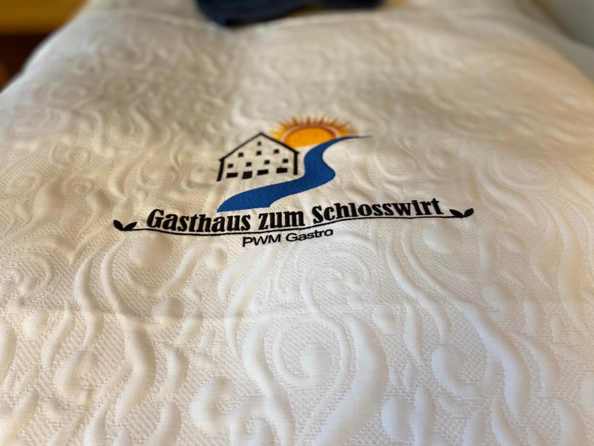 Gasthaus Zum Schlosswirt Dietfurt Exterior foto